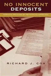 Book cover of No Innocent Deposits by Richard J. Cox