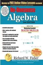 Book cover of No-Nonsense Algebra, 2nd Edition by Richard W Fisher