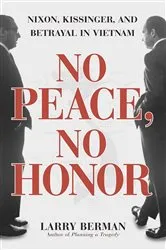 Book cover of No Peace, No Honor by Larry Berman