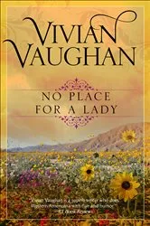 Book cover of No Place for a Lady by Joan Smith