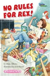 Book cover of No Rules for Rex! by Daisy Alberto