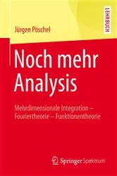 Book cover of Noch mehr Analysis by Jürgen Pöschel