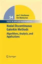 Book cover of Nodal Discontinuous Galerkin Methods by Jan S. Hesthaven