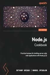Book cover of Node.js Cookbook by Bethany Griggs