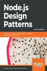 Book cover of Node.js Design Patterns (2nd ed.) by Mario Casciaro