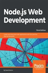 Book cover of Node.js Web Development (3rd ed.) by David Herron