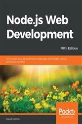 Book cover of Node.js Web Development (5th ed.) by David Herron