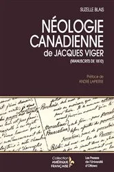 Book cover of Néologie canadienne de Jacques Viger by Jacques Viger
