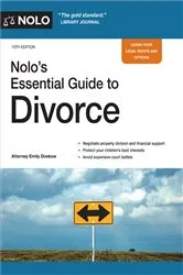 Book cover of Nolo's Essential Guide to Divorce (10th ed.) by Emily Doskow