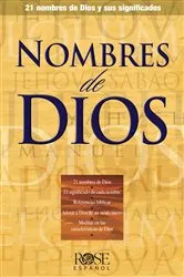 Book cover of Nombres de Dios by Rose Publishing
