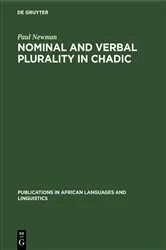 Book cover of Nominal and Verbal Plurality in Chadic by Paul Newman