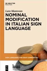 Book cover of Nominal Modification in Italian Sign Language by Lara Mantovan