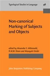 Book cover of Non-canonical Marking of Subjects and Objects by Unknown