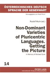 Book cover of Non-Dominant Varieties of Pluricentric Languages. Getting the Picture by Rudolf Muhr