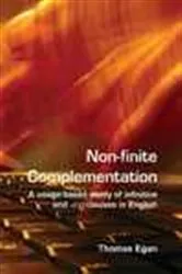 Book cover of Non-finite Complementation by Thomas Egan