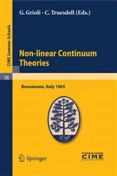 Book cover of Non-linear Continuum Theories by Unknown