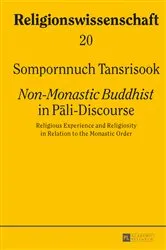 Book cover of «Non-Monastic Buddhist» in Pāli-Discourse by Manfred Hutter