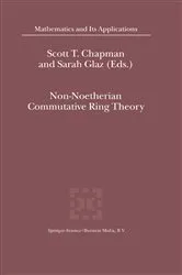 Book cover of Non-Noetherian Commutative Ring Theory by Unknown