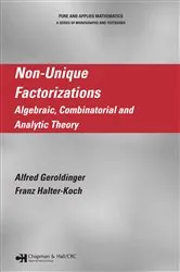 Book cover of Non-Unique Factorizations by Unknown