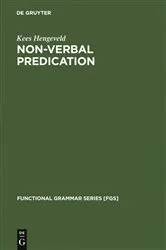 Book cover of Non-Verbal Predication by Kees Hengeveld