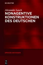 Book cover of Nonagentive Konstruktionen des Deutschen by Unknown