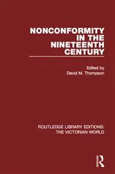 Book cover of Nonconformity in the Nineteenth Century by David M. Thompson