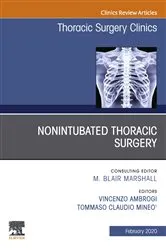 Book cover of Nonintubated Thoracic Surgery, An Issue of Thoracic Surgery Clinics, E-Book by Tommaso C. Mineo MD
