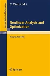 Book cover of Nonlinear Analysis and Optimization by C. Vinti