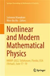 Book cover of Nonlinear and Modern Mathematical Physics by Solomon Manukure