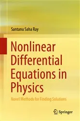 Book cover of Nonlinear Differential Equations in Physics by Santanu Saha Ray