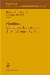 Book cover of Nonlinear Evolution Equations That Change Type by Barbara L. Keyfitz