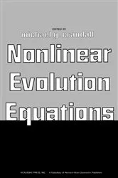 Book cover of Nonlinear Evolution Equations by Michael G. Crandall