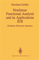 Book cover of Nonlinear Functional Analysis and Its Applications by E. Zeidler