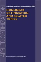Book cover of Nonlinear Optimization and Related Topics by Gianni Pillo