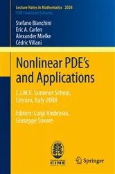Book cover of Nonlinear PDE’s and Applications by Stefano Bianchini