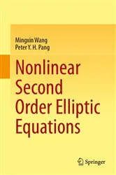 Book cover of Nonlinear Second Order Elliptic Equations by Mingxin Wang