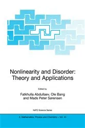 Book cover of Nonlinearity and Disorder: Theory and Applications by Unknown