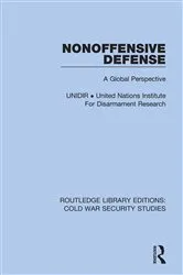 Book cover of Nonoffensive Defense by Unidir United Nations Institute For Disarmament Research