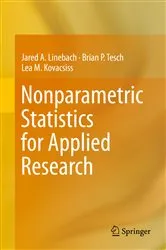 Book cover of Nonparametric Statistics for Applied Research by Unknown