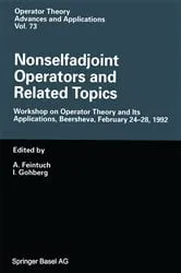Book cover of Nonselfadjoint Operators and Related Topics by Unknown