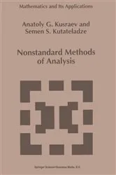 Book cover of Nonstandard Methods of Analysis by A.G. Kusraev