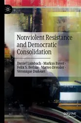 Book cover of Nonviolent Resistance and Democratic Consolidation by Daniel Lambach