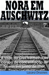 Book cover of Nora Em Auschwitz by Lázaro Droznes