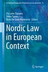 Book cover of Nordic Law in European Context by Unknown