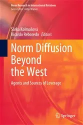 Book cover of Norm Diffusion Beyond the West by Å Ã¡rka KolmaÅ¡ovÃ¡