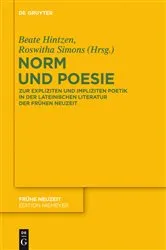 Book cover of Norm und Poesie by Beate Hintzen
