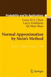 Book cover of Normal Approximation by Stein’s Method by Unknown