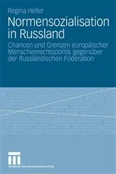 Book cover of Normensozialisation in Russland by Regina Heller
