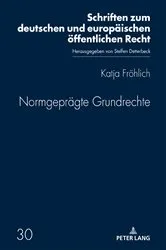Book cover of Normgepraegte Grundrechte by Unknown