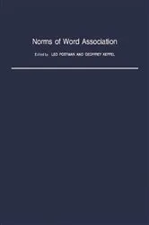 Book cover of Norms of Word Association by Unknown